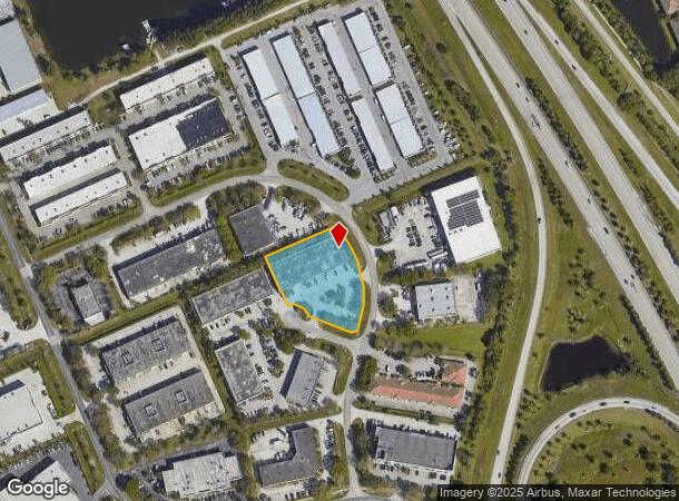 801 Sw Enterprise Way, Stuart, FL Parcel Map