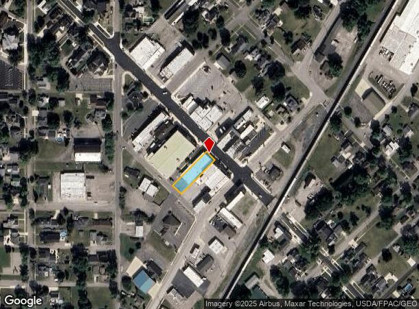  128 E Main St, Leipsic, OH Parcel Map