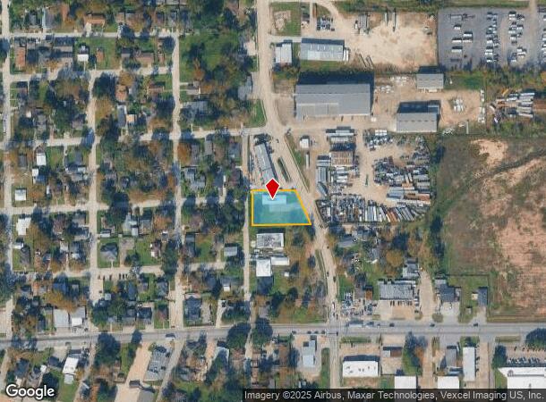 525 N Houston Ave, Humble, TX Parcel Map