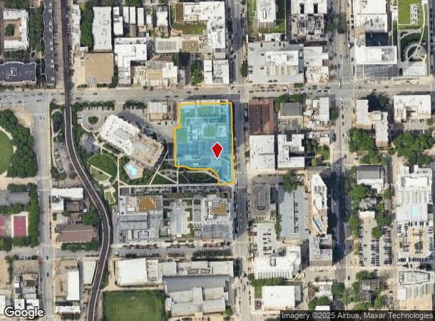 1140 N Hill St, Chicago, IL Parcel Map