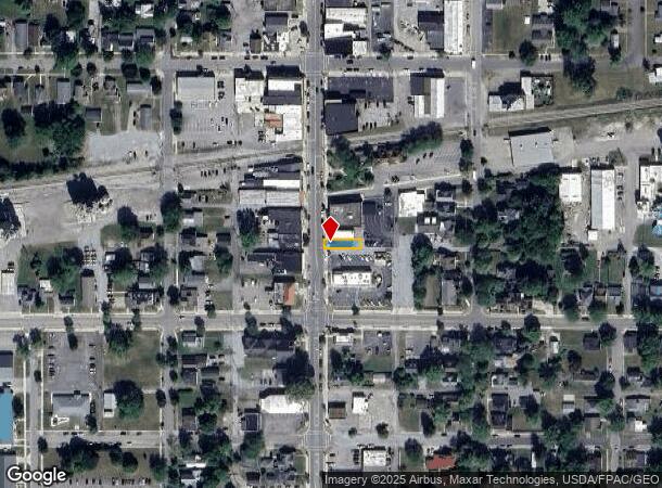 122 S Main St, Ada, OH Parcel Map