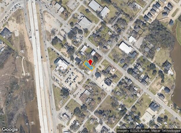 1105 N Meyer Ave, Seabrook, TX Parcel Map
