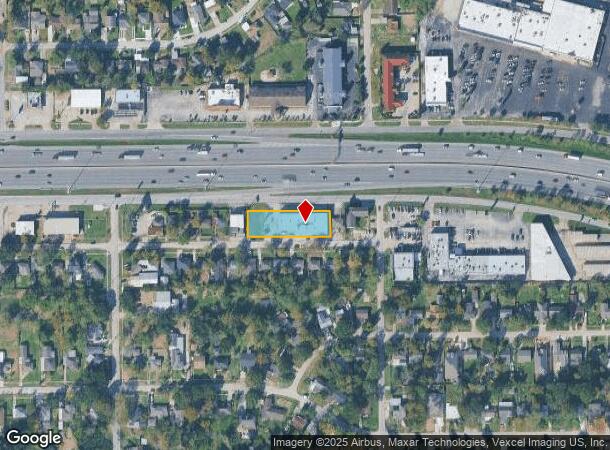  10814 East Fwy, Houston, TX Parcel Map