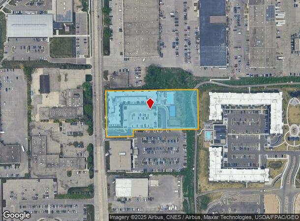  2740 Fairview Ave N, Saint Paul, MN Parcel Map