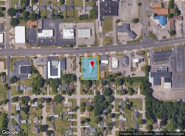 1149 Columbia Ave W, Battle Creek, MI Parcel Map