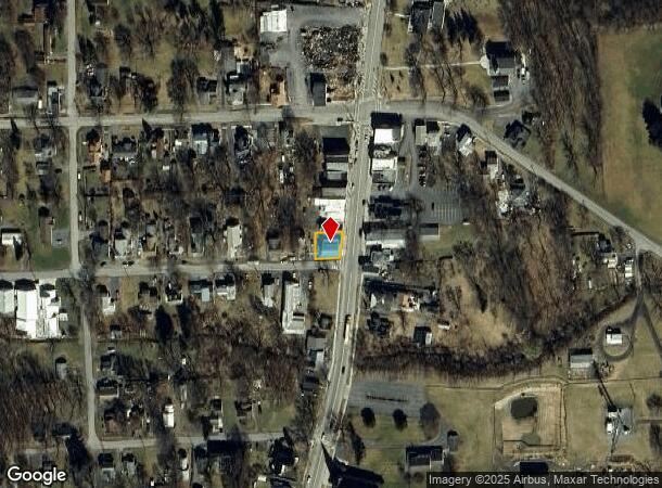  7206 Main St, Ovid, NY Parcel Map