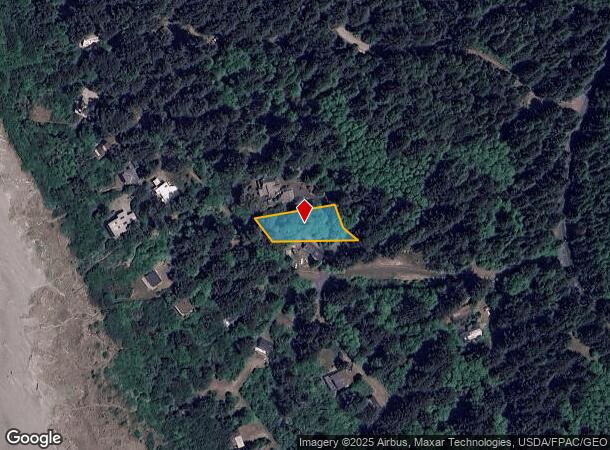 105 Copalis Rock Upper Ln, Copalis Beach, WA Parcel Map