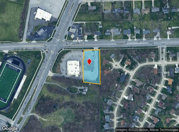 1612 Saint Joe Center Rd, Fort Wayne, IN Parcel Map