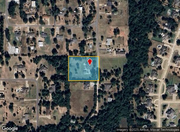  1151 N Mae Ter, Mustang, OK Parcel Map