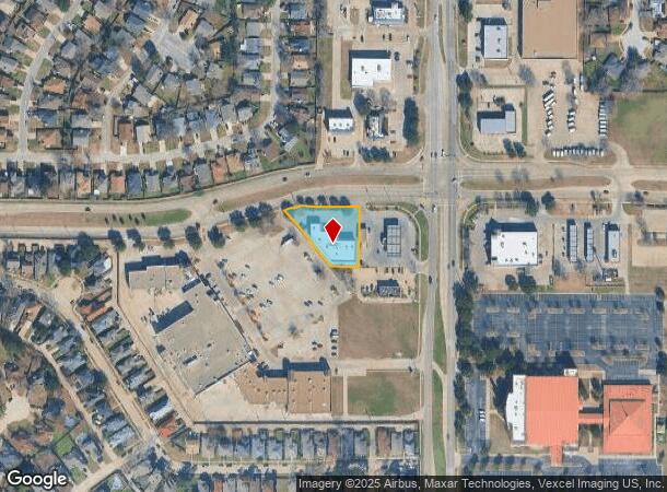 710 Sw Green Oaks Blvd, Arlington, TX Parcel Map