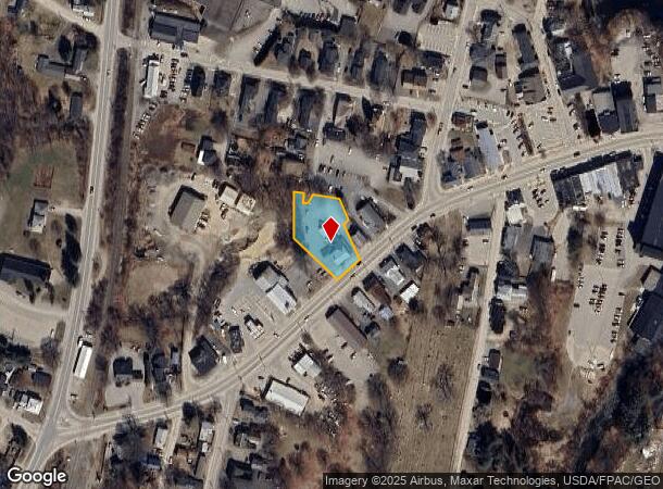  72 Main St, Winthrop, ME Parcel Map