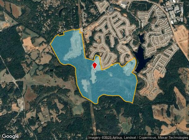  105 Ne Peachtree Rd, Hoschton, GA Parcel Map