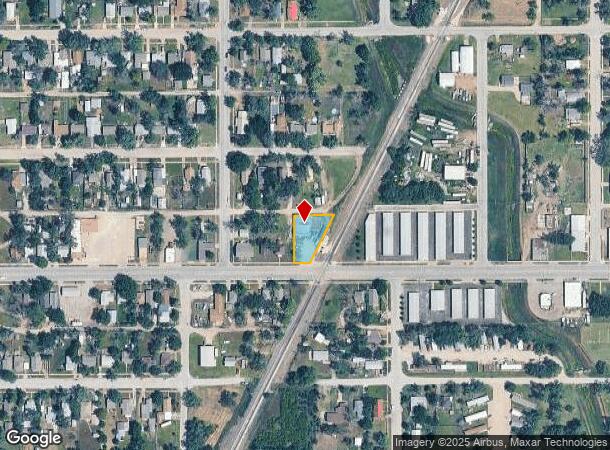  1618 E 4Th Ave, Hutchinson, KS Parcel Map