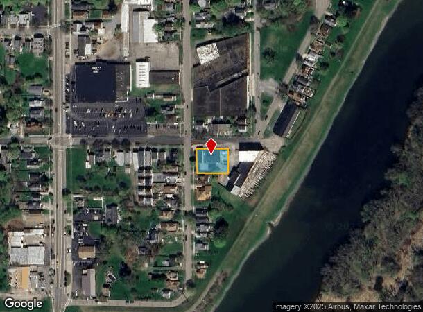  202 E Green St, Olean, NY Parcel Map