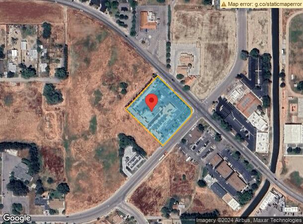  820 E Bush St, Lemoore, CA Parcel Map