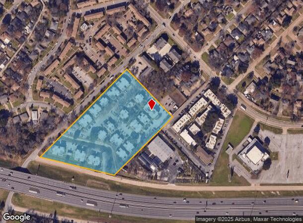 7777 E R L Thornton Fwy, Dallas, TX Parcel Map