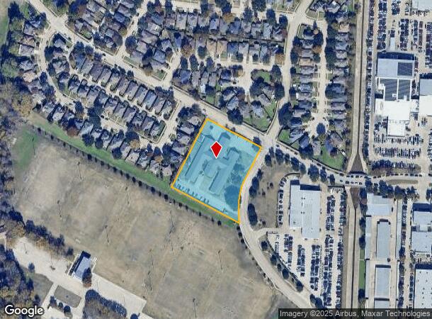  2301 N Brook Dr, Mckinney, TX Parcel Map