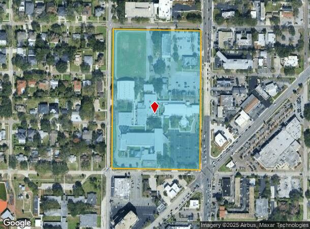  821 S Dale Mabry Hwy, Tampa, FL Parcel Map