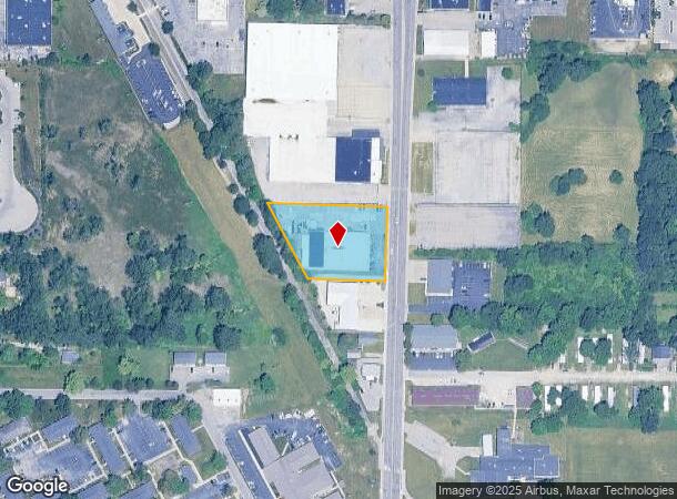 2809 N Walnut St, Muncie, IN Parcel Map