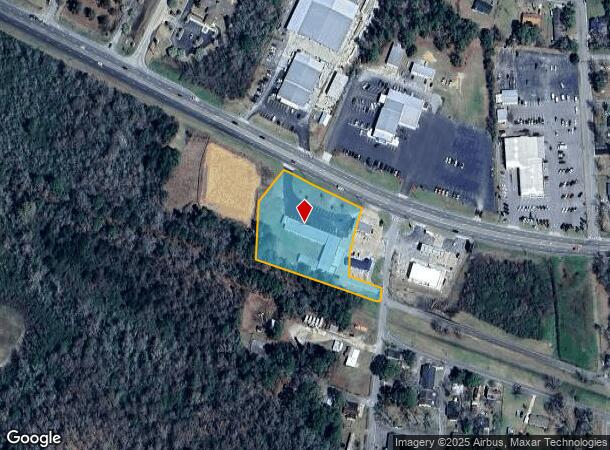  1009 W Franklin St, Sylvester, GA Parcel Map