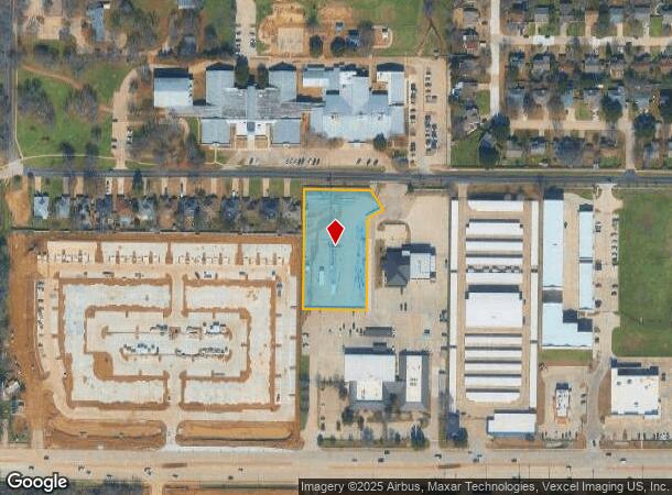 3700 Cliff Oaks Dr, Corinth, TX Parcel Map