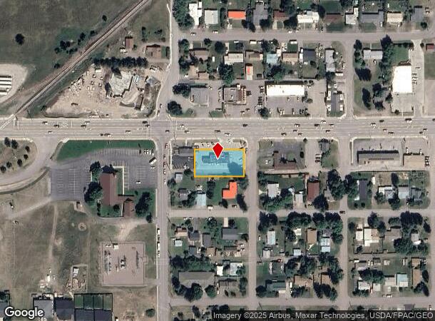 1116 9Th St W, Columbia Falls, MT Parcel Map