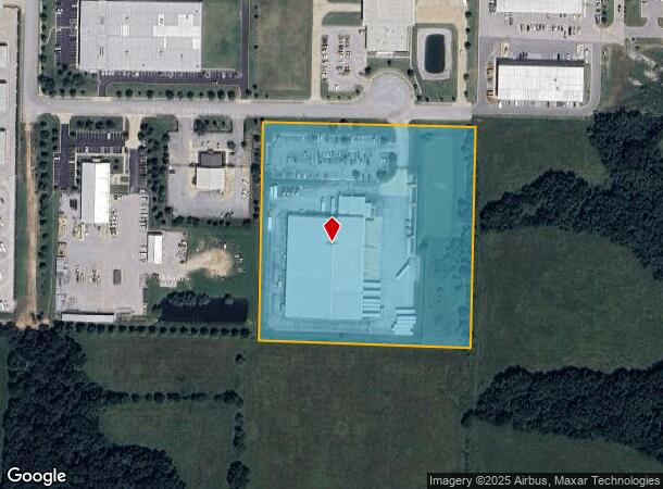 1201 Federal Way, Lowell, AR Parcel Map