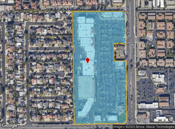  18405 Brookhurst St, Fountain Valley, CA Parcel Map