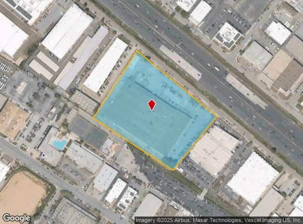  1649 Adrian Rd, Burlingame, CA Parcel Map