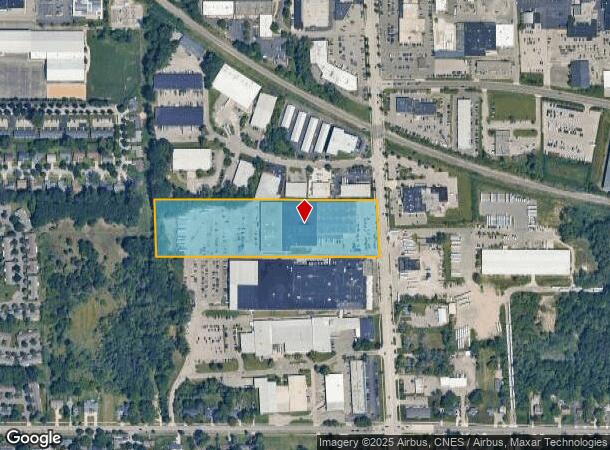 3063 Breton Rd Se, Grand Rapids, MI Parcel Map