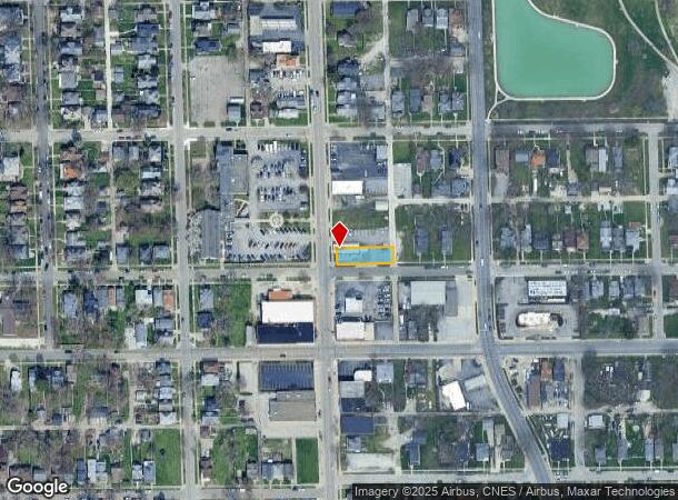  2529 S Calhoun St, Fort Wayne, IN Parcel Map