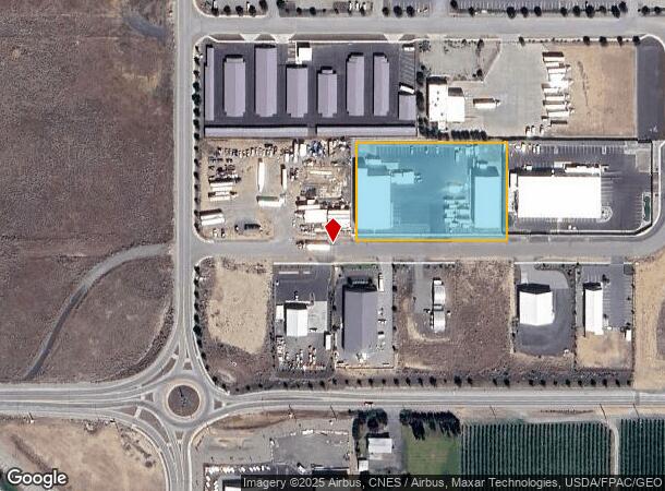  3795 N George St, East Wenatchee, WA Parcel Map