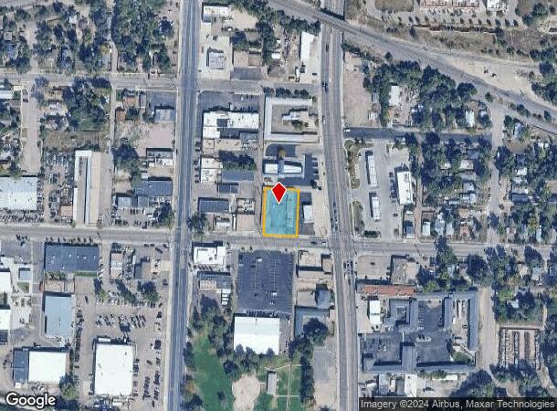  120 E Las Vegas St, Colorado Springs, CO Parcel Map