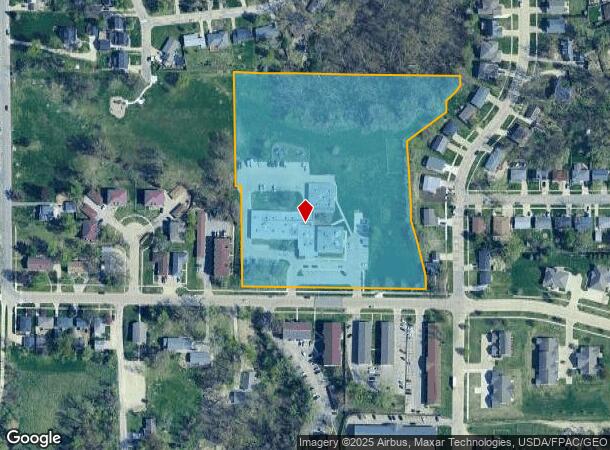 3200 Pioneer Ave Se, Cedar Rapids, IA Parcel Map