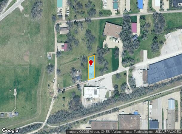  2611 Sunset Rd, Des Moines, IA Parcel Map