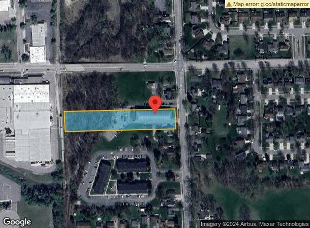  730 S Saginaw St, Lapeer, MI Parcel Map