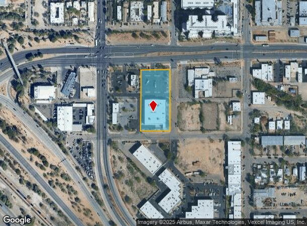  860 E Broadway Blvd, Tucson, AZ Parcel Map