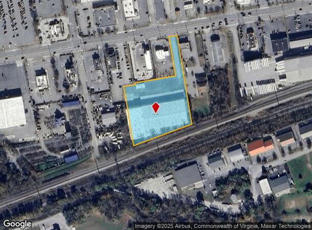  1630 W Main St, Salem, VA Parcel Map