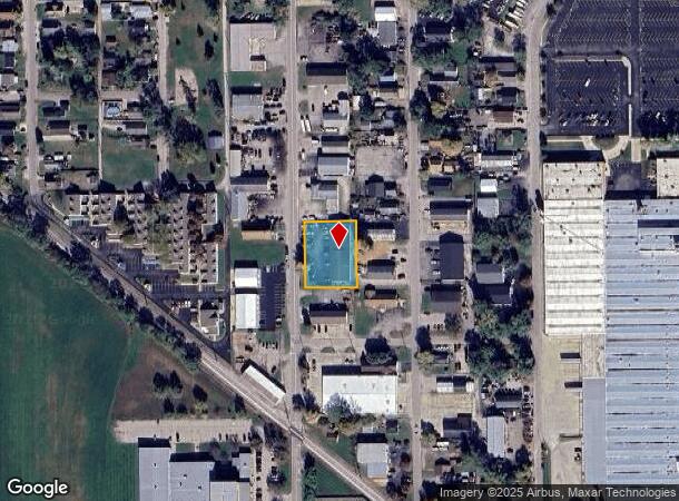 461 S Mapleton St, Columbus, IN Parcel Map