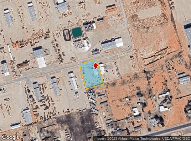  2909 W County Road 129, Midland, TX Parcel Map