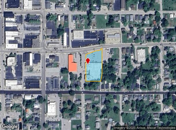 628 16Th St, Bedford, IN Parcel Map