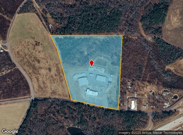  1036 Webber Rd, Cowpens, SC Parcel Map