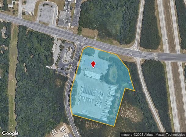  2881 Forest Pky, Ellenwood, GA Parcel Map