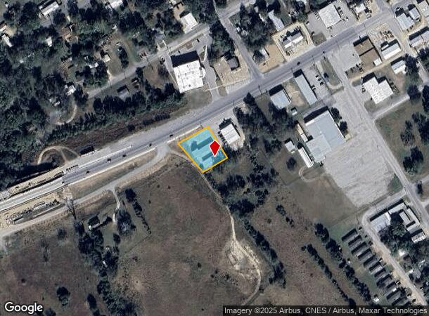  621 W Travis St, La Grange, TX Parcel Map