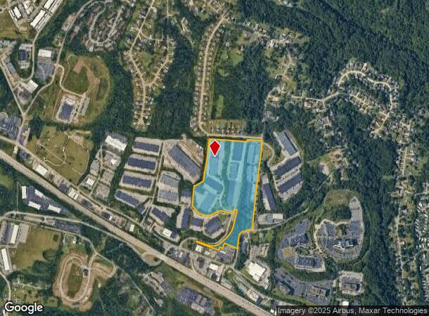 300 Vista Park Dr, Pittsburgh, PA Parcel Map