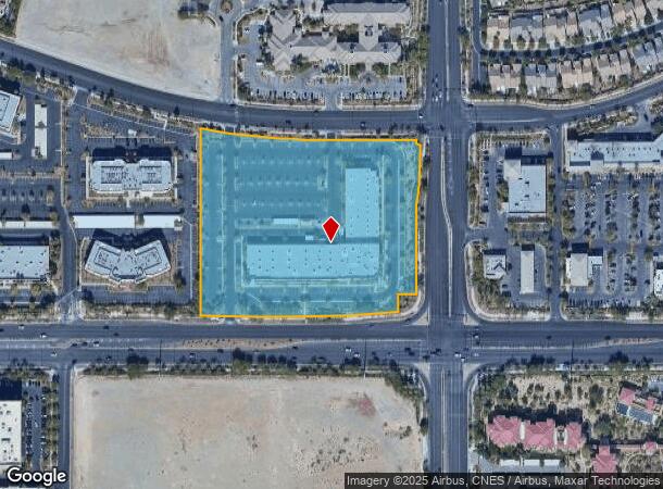  10550 W Charleston Blvd, Las Vegas, NV Parcel Map