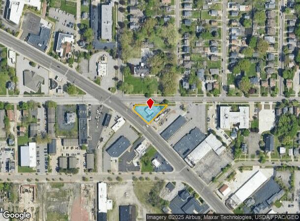  701 E Market St, Akron, OH Parcel Map