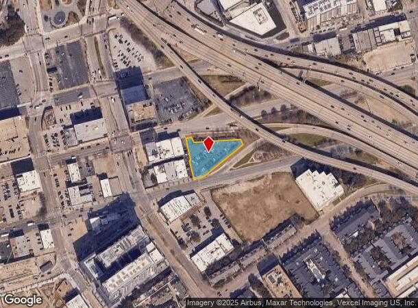 2222 Main St, Dallas, TX Parcel Map