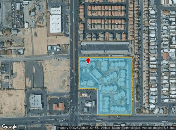 2068 N Nellis Blvd, Las Vegas, NV Parcel Map