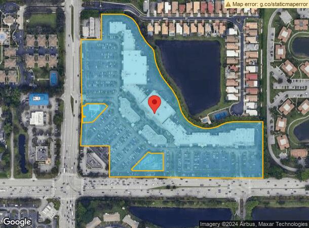  8903 Glades Rd, Boca Raton, FL Parcel Map